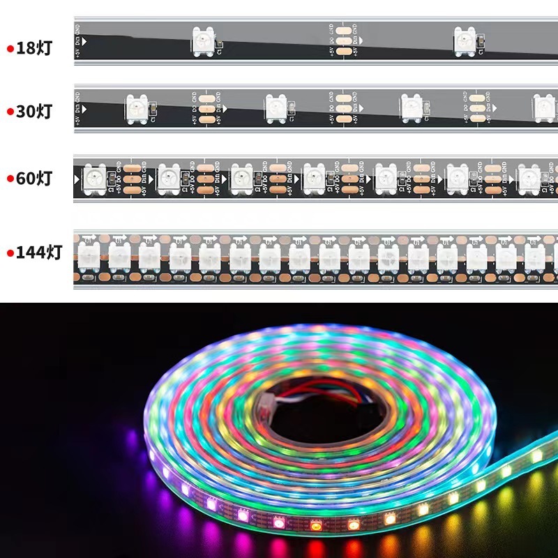ท่อซิลิโคน PCB สีดำ IP68