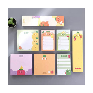Bloc de notas de papel de impresión de colores creativo personalizado Bloc de notas adhesivas de notas coloridas - Product Image 1