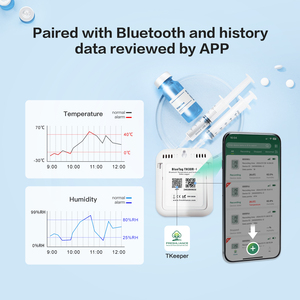 Smart Digital portátil inalámbrico Bluetooth Ble Data Logger Sensor de temperatura con sonda - Product Image 2