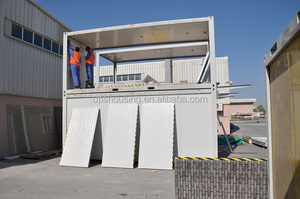 Casas contenedor modular UPS, casa prefabricada, contenedor, estructura de acero, edificios