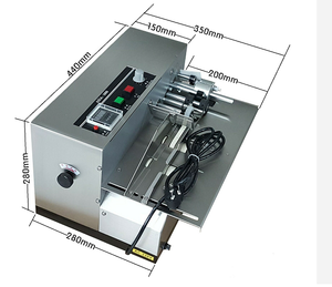MY380 Automatische Papiertüte Karten etikett Ablaufdatum Codier maschine Chargen codier maschine