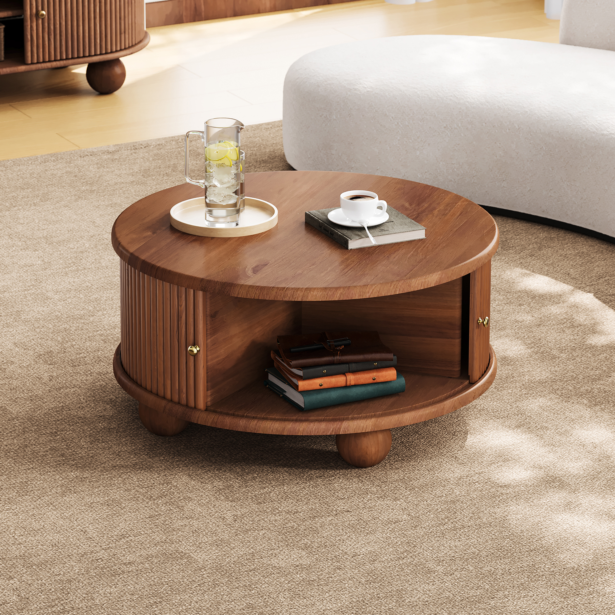 Walnut + MDF