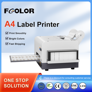 FCOLOR yüksek kalite rulodan ruloya A4 etiket yazıcı etiket yazıcı makinesi etiket etiket yazıcı - Product Image 6