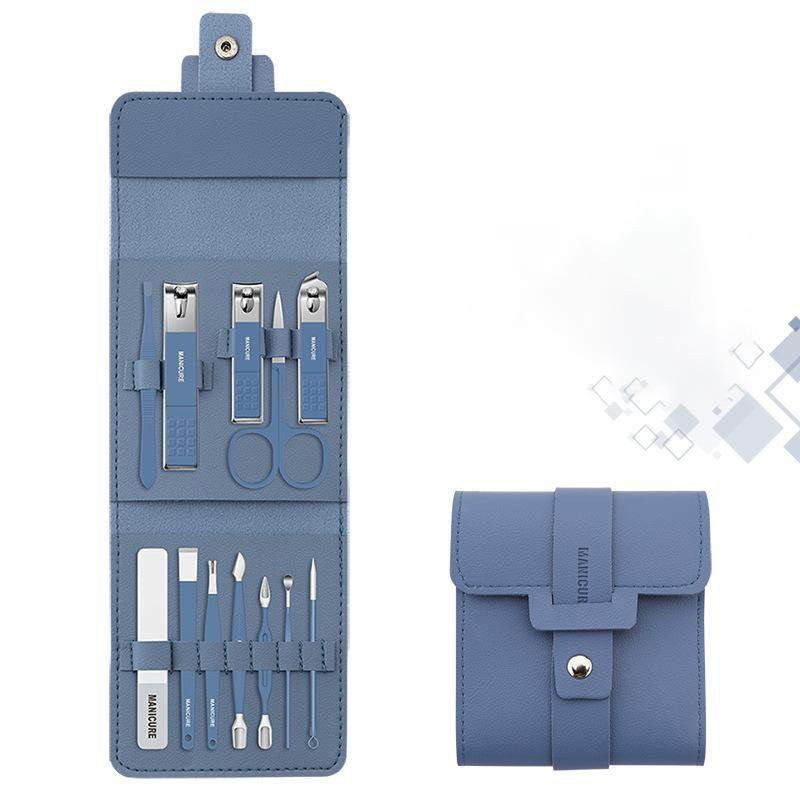 Coupe-ongles 12 pcs bleu