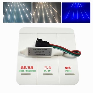 Постоянный ток 12-24V WS2811 1804 16703 1903 скачки бег светодиодные полосы света беспроводной пульт управления панели мини Интеллектуальный светодиодный контроллер - Product Image 1