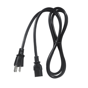 3-Prong güç kablosu 3 Feet siyah NEMA 5-15P IEC 60320 C13 16AWG 13A çoğu adet monitör tarayıcıları ile çalışır - Product Image 3