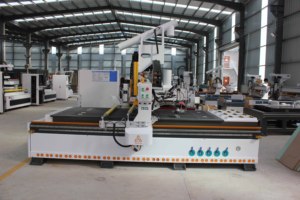 Jinan m-shine, nuevo diseño, máquina de carpintería, enrutador CNC, enrutador ATC de procesamiento de madera de 3 ejes con mesa de vacío - Product Image 6