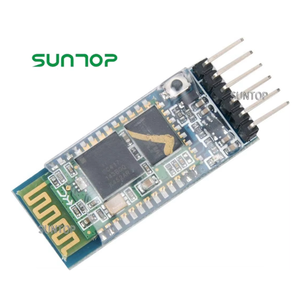 HC-05 Wireless <strong>Bluetooth</strong> RF Transceiver Master Slave Integrated <strong>Bluetooth</strong> Module 6 Pin Wireless Serial Port Communication BT