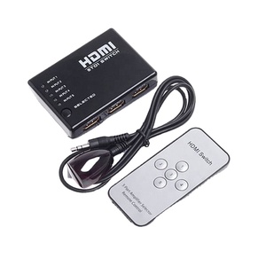 Fábrica al por mayor 5 puertos HD MI Switch Splitter 1080P Video IR Control remoto 5 en 1 Out HD MI Switcher Box - Product Image 2