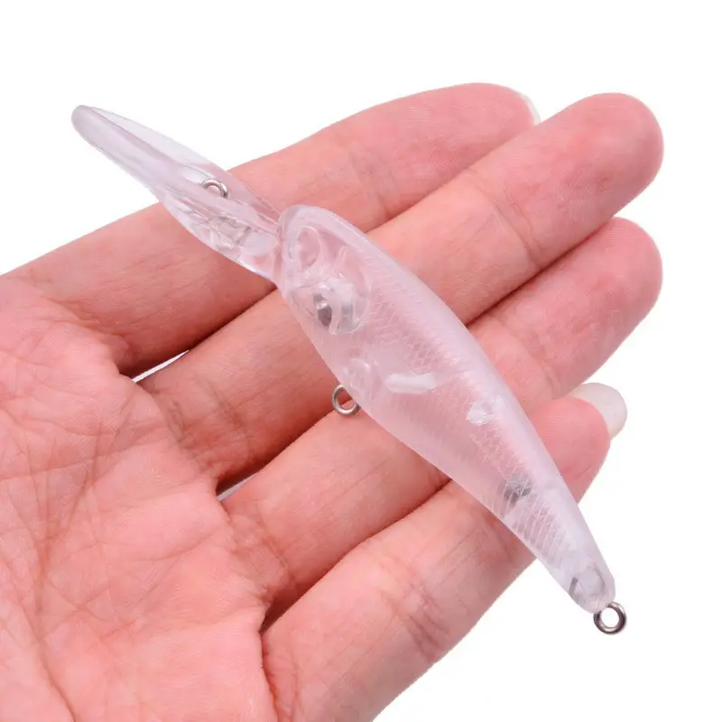 Jetshark – leurre de pêche à longue lèvre vierge non peint, vente en gros, appât artificiel pour poissons, réaliste, OEM, 9.3cm, 6g