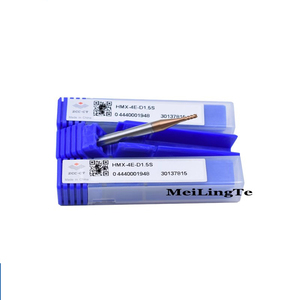 HMX-4E-D1.0S katı karbür Insert parmak freze çakısı kaplama ile freze makinesi için gelişmiş katı frezeler karbür ucu frezeleri - Product Image 3