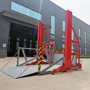 Plataforma de carga de camión contenedor móvil eléctrico de 2 toneladas Mesas elevadoras Rampa de muelle de descarga hidráulica para camiones contenedores - Product Image 4