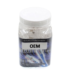 EZ ประเภท8P8C เครือข่าย RJ45 Cat6ผ่านการเชื่อมต่อ - Product Image 6