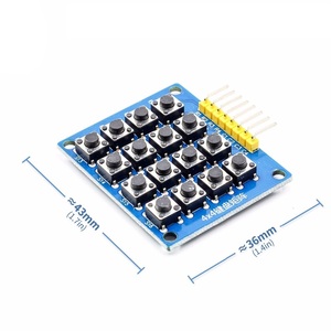 8pin 4x4 4 matrice 16 tasti tastiera tastiera tastiera tastiera modulo Mcu Diy Kit - Product Image 1