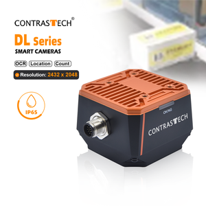 Cámara inteligente Ethernet con sensor de visión AI compacto de 5MP para medición de conteo de piezas de alta velocidad