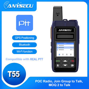 Anysecu mới 4G T-55 <span class=keywords><strong>Android</strong></span> 5.1 512MB + 4GB T-55 6000mAh Làm việc với realptt/zello/PoC toàn cầu/PoC có GPS Wifi - Product Image 3