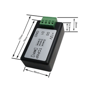 CE Wiegand Controller di accesso con rete Wireless WIFI TCP/IP convertitore di comunicazione IOT sistema di controllo di accesso lettori di schede - Product Image 6