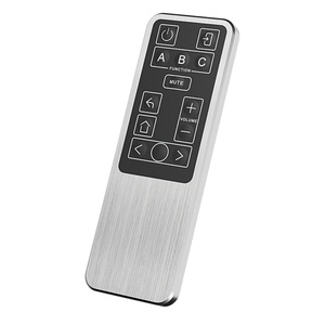 アルミ赤外線リモコンテレビIR/433mhz/2.4Gリモコンオーディオ/スピーカーメタルリモコン用メンブレンボタン付き - Product Image 3
