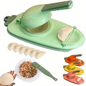 Manuelles Dumpling Maker Tool 2-in-1 Tragbare Dumpling Wrapper Maker und Press Dumpling Skin Machine-Multifunktion formen Set - Product Image 2