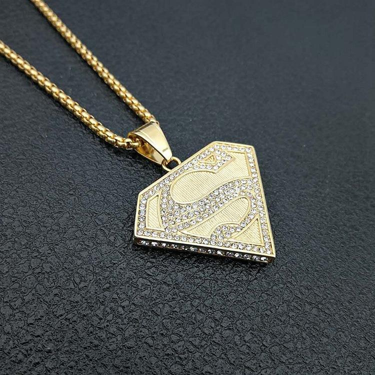 Gold Single Pendant Without Chain