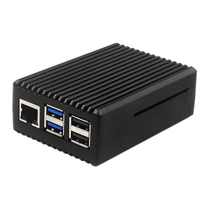 Disipador de calor incorporado de alta carcasa de aluminio personalizado para Raspberry Pi 5 con la mejor calidad