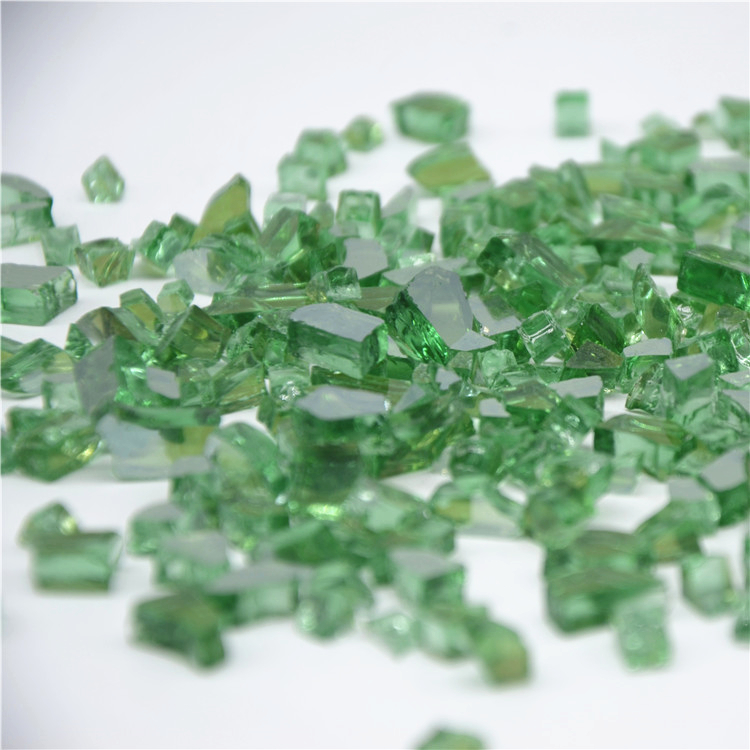 Green Fire Glass Rocks