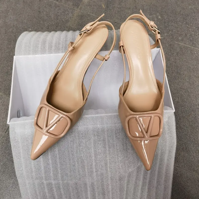 Sandales à talons fins pointus pour femmes, chaussures De mode en soie, nouvelle collection été 2023