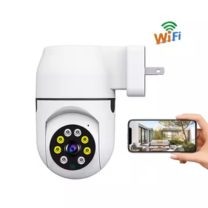 กล้องวงจรปิดแบบมีซ็อกเก็ตซ่อนขนาดเล็ก Wi-Fi 3MP 1080P Ai เตือนไซเรนติดตามกล้องรักษาความปลอดภัยสำหรับบ้าน/ร้านค้า - Product Image 1