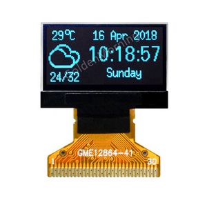 Piccola dimensione cinese 30pin SPI IIC I2C blu 0.96 pollici oled lcd display Module - Product Image 3