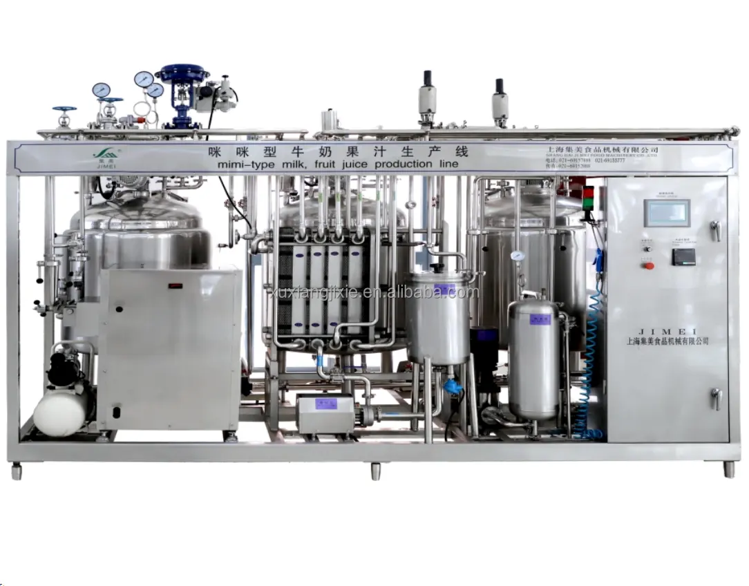 Complete Auto Uht Melk Verwerkingsbedrijf/Smaak Yoghurt Making Machine Plant/Vruchtensap Productielijn