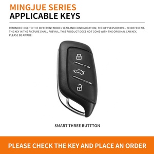 For <strong>Key</strong> Program Protection <strong>MG</strong> <strong>ZS</strong> With Star Stop Zinc Alloy Car <strong>Key</strong> Cover With Keychain - Product Image 2