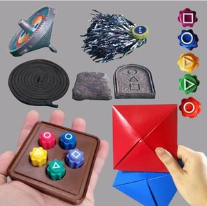 Komik geleneksel kore Gonggis savurma oyunu Set kalamar savurma DDAKJI zar taş yakalamak oyunu el göz koordinasyonu eğitim oyuncak - Product Image 3