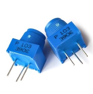 3386P-1-103带旋钮的10k DIP可调电位器 - Product Image 3