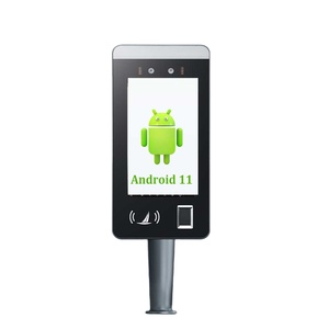 HFSecurity FR07 máscara de reconocimiento Wifi QR código escaneo torniquete control de acceso facial huella digital Sistema de Control de Acceso - Product Image 3