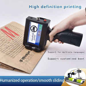 Stampante portatile portatile a getto d'inchiostro per il numero di lotto codice a barre UV QR codice Logo tessile data data stampante macchina di codifica per etichette - Product Image 5