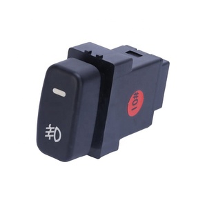 1911 ON-OFFデュアルブルーLEDライトバーシンボル防水ハザードパワーウィンドウ自動車フォグライトスイッチ三菱ダンサー用 - Product Image 1