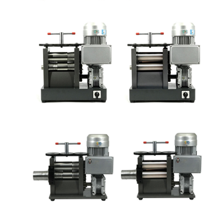 Hajet ลูกกลิ้งราคาถูกศุลกากรเครื่องประดับทำให้อุปกรณ์แผ่นโลหะแผ่นกลิ้งเคลือบบัตร0.5HP ไฟฟ้ากลิ้งโรงสีเครื่อง - Product Image 2