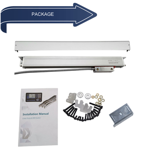 Codificatore di vetro lineare lungo Ditron 1500mm 2000mm 3000mm Encoder ottico risoluzione 5um per la macchina del tornio di grandi dimensioni - Product Image 6