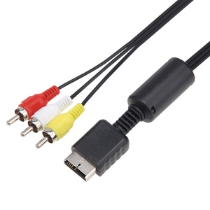 索尼PlayStation 2 3 PS2 PS3游戏机的1.8m 6FT高清电视影音视频电缆组件线至3 RCA - Product Image 6