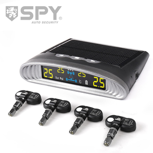 SPY V10 Digital <strong>Tire</strong> Gauges with Internal Sensor Solar Power TMPS <strong>Tire</strong> Pressure Monitoring System LCD Display <strong>Tire</strong> Gauge