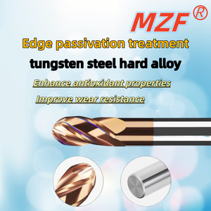 55 độ 2-cạnh bóng-end vonfram thép phay cắt, Bóng Cắt, mở rộng Carbide Bóng Cắt, CNC R3 công cụ, R4, R5 - Product Image 4