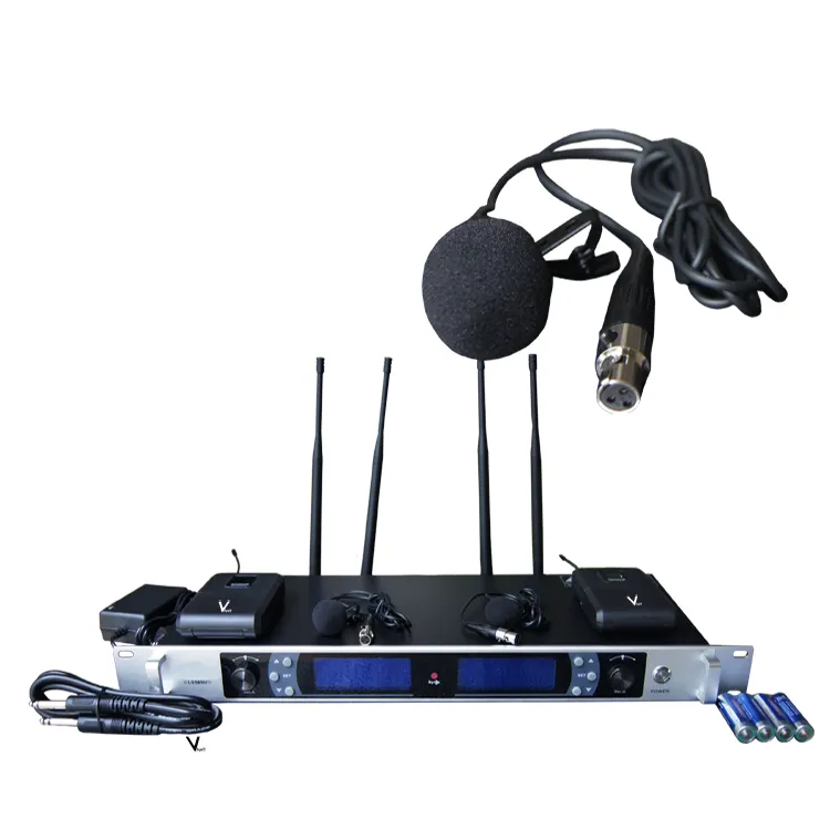 LS580U cinema di casa microfono senza fili universale per audio conferenza all'aperto KTV microfono drag due prestazioni