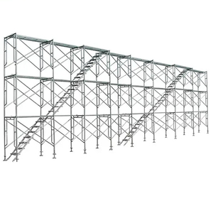 Tavola da passeggio scala ponteggio in acciaio telaio ponteggio 3ft 4ft 5.5ft per edificio per uffici appartamento echafaudage Mason Frame Layher