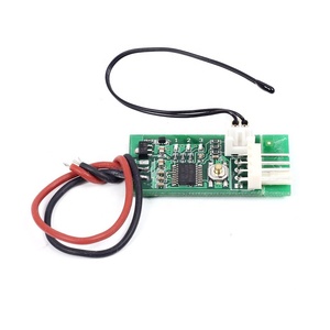 DC 12V4線式ファン温度速度コントローラーPWM温度コントローラーPCファン/アラーム用4線式 - Product Image 1