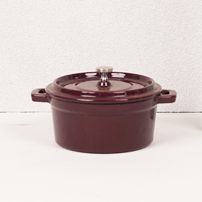 Pot Mini 8oz rouge foncé