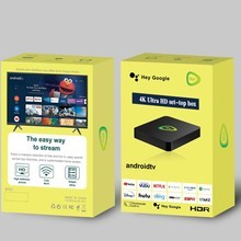 13th sürüm Android TV Set-Top Box 4K çözünürlük 8GB RAM Allwinner işlemci ATV TVBOX dış ticaret için İngiltere tak ile - Product Image 3