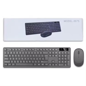 Juego de ratón y teclado inalámbrico de ordenador personalizado OEM de tamaño completo 2,4 GHz combos de ratón y teclado inalámbrico USB silencioso - Product Image 5