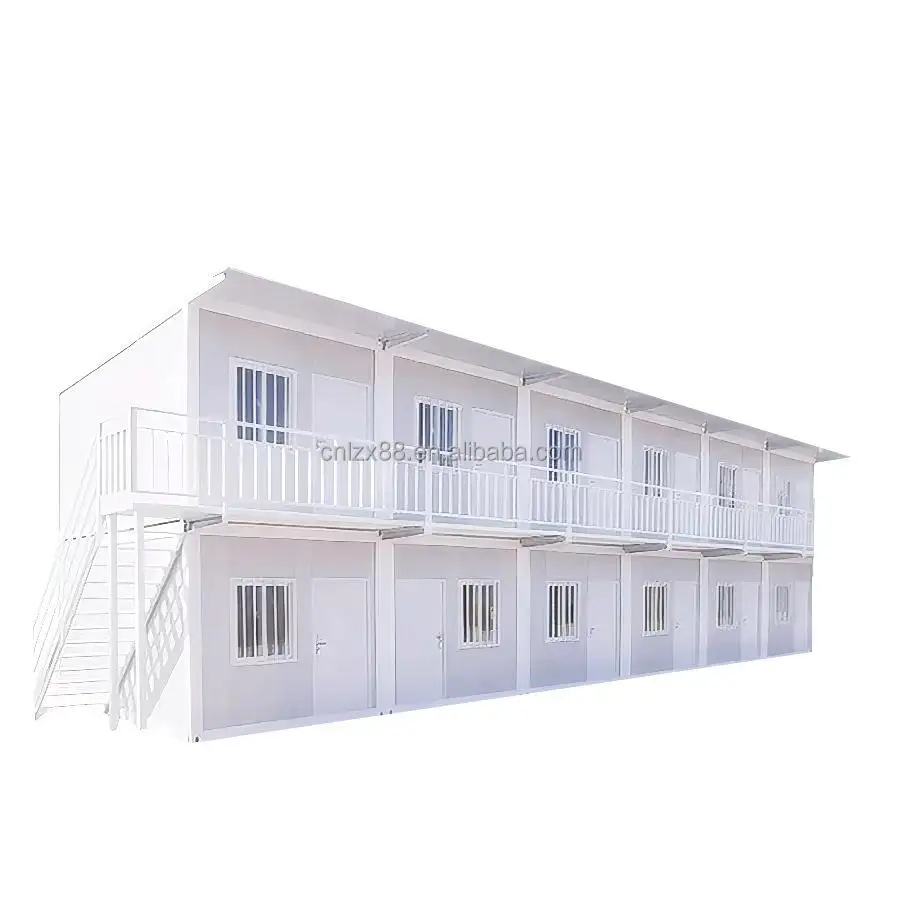 Quacent di lusso moderno contenitore a due piani prefabbricato casa piccola casa prefabbricata in legno edifici cabine Hotel appartamento Villa