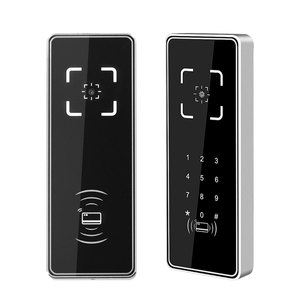 Nuevo lector de tarjetas inteligentes IC/NFC TTL RS485 WG 26/34 Wifi impermeable controlador de acceso de código QR dinámico con marco de aleación de aluminio - Product Image 1