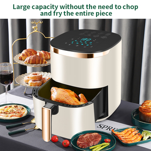Multi-functional Digital Touch Screen Easy Clean Nonstick Basket <strong>Timer</strong> &amp; <strong>Temperature</strong> <strong>Controls</strong> Air Fryer - Product Image 5
